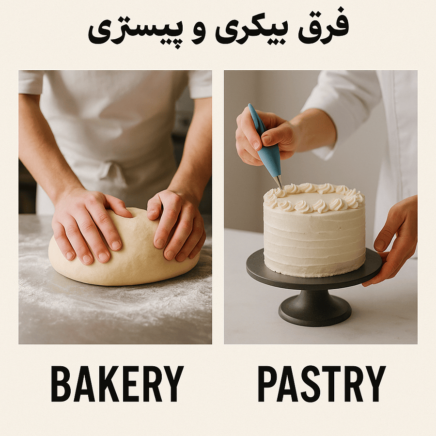 فرق بیکری و پیستری